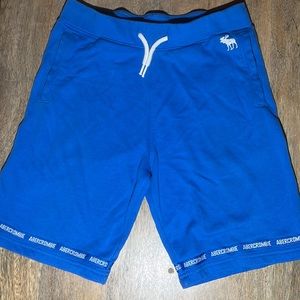 Blue Abercrombie kids shorts good condition